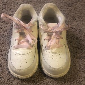 Girls Nike Air Force Sneakers Size 8C